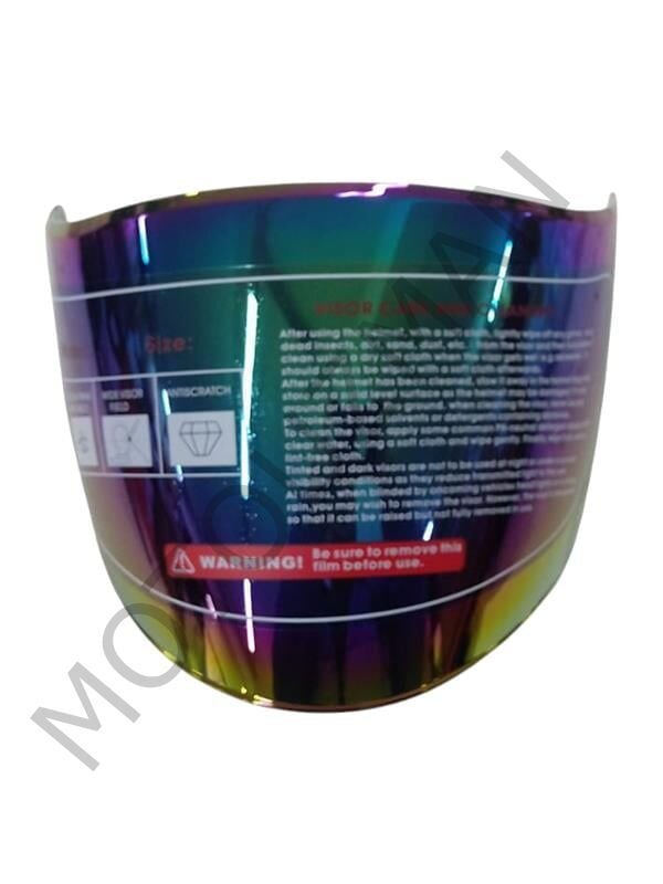 Kask Camı VİZÖR JK526 RAINBOW VISOR