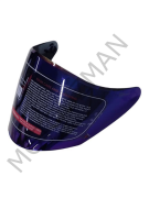 KASK CAMI VİZÖR JK526 IRIDIUM BLUE
