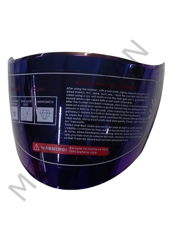 KASK CAMI VİZÖR JK526 IRIDIUM BLUE