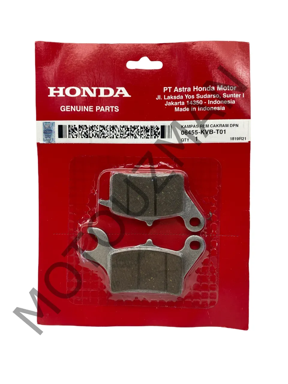 HONDA DİO 110 Orjinal Ön Fren Balatası