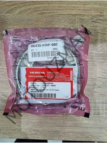 ARKA FREN BALATASI Honda orjinal